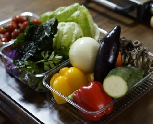 Fresh vegetables